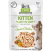 Brit Care Cat Kitten Fillets in Gravy Choice Chicken Enriched with Sea Buckthorn and Nasturtium 12 x 85 g