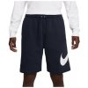 Pánske teplákové kraťasy NIKE-M NK CLUB BB SHORT GX OBSIDIAN/OBSIDIAN/WHITE Modrá 3XL 25/26