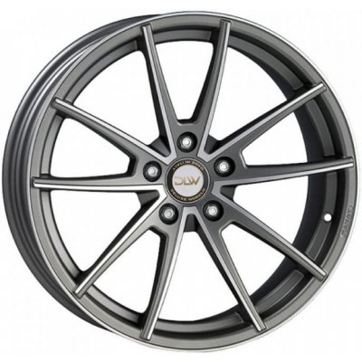 DLW MANAY 9,5x19 5x120 ET45 matt anthracite full polish