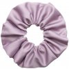 MURU Veľká Saténová Scrunchie gumička - Lila Matná