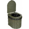 FOX Outdoor CAMPING skladacie prenosné WC GREEN