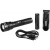 ESP Taktické svietidlo Helios 34 R s Ultrazoomom nabíjacie s čipom XP-G, 4 režimy