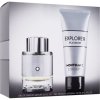 Mont Blanc Explorer Platinum Darčeková sada pánska parfumovaná voda 60 ml a sprchový gél 100 ml