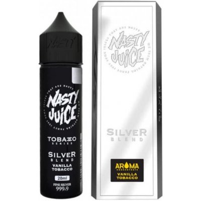 Nasty Juice Tobacco Shake & Vape Silver Blend 20ml