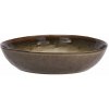 MADAM STOLTZ Kameninová servírovacia misa Brown Ø 27,5 cm