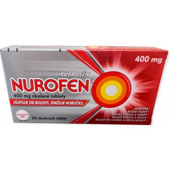 Nurofen 400 mg tbl.obd.12 x 400 mg od 4,21 € - Heureka.sk