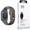 3mk Silicone Watch Strap pre Apple 38/40/41 mm Taupe