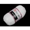 Bavlnená pletacia priadza Begonia 50 g - 1 ks 17 (1000) biela