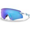 Oakley slnečné okuliare Encoder Polished White / Prizm Sapphire biela, modrá, uni