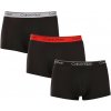 3PACK pánske boxerky Calvin Klein čierne (NB4409-0AZ) S