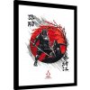 Rámovaný Obraz - Assassin's Creed: Shadows - Yasuke & Naoe, 34.3 × 44.5 cm