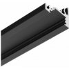 Profil pre LED pásiky, Corner, Čierny matný 1000mm