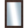 DANTIK - Zrkadlo v rámu, rozmer s rámom 40x60 cm z lišty KOSTELNÍ malá hnedá (3165)