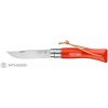 Opinel Vri N°07 Trekking nôž, blister, oranžová