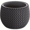 PROSPERPLAST Kvetináč s vkladom SPLOFY BOWL 18 cm antracit