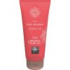 HOT - Shiatsu 2v1 jahodová vôňa - masážny lubrikant - jahoda (200 ml)