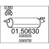 Stredný tlmič výfuku MTS 01.50630
