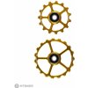 CeramicSpeed Oversized kladky prehadzovačky, 15/19T, zlatá Coated