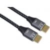 PremiumCord DisplayPort 2.1 kabel, 16K@60Hz,8K@120Hz,4K@240Hz,165Hz,144Hz kovové a zlacené konektory, 2m kport11-02