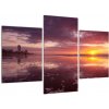 Obraz zapadajúceho slnka nad morskou hladinou (Obraz 90x60cm)