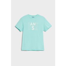 Gant Oversized Usa T-shirt modrá