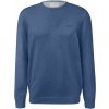Pánsky sveter s.Oliver, RL KNITTED PULLOVER NOOS modrá, XXXL