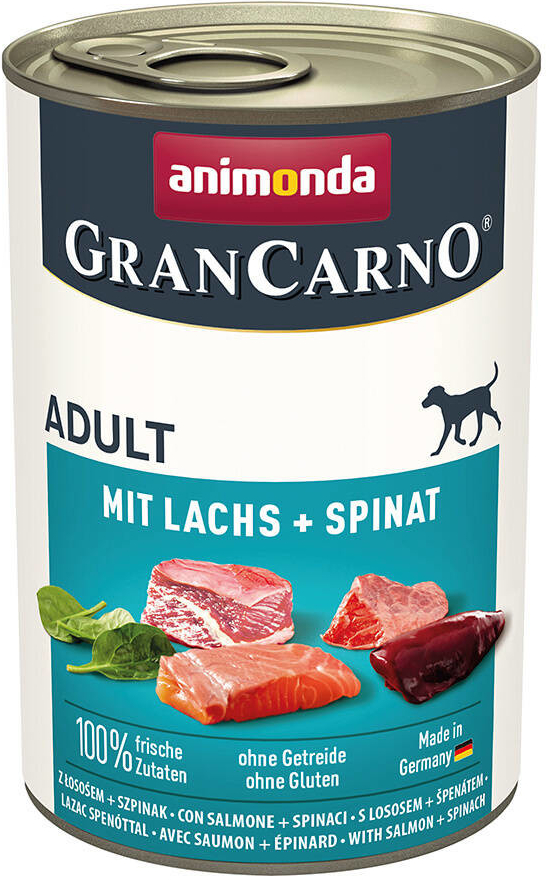 Animonda Gran Carno Adult Losos & Špenát 400 g