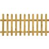 Drevený plot 178x80 cm prírodný impregnovaný