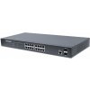 Intellinet Network Solutions Přepínač GIGABIT 16X 10/100/1000 RJ45 POE+ 2X SFP SPRAVOVANÝ (561341)