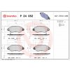 BREMBO Súprava brzdových doštičiek P 24 052