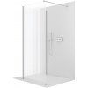 CERANO - Sprchová zástena Walk-in Onyx Corner Cube Ľ/P - 8 mm - chróm, ryhované sklo - 130x60x200 cm