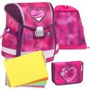 Školská taška Belmil 403-13 Classy Shiny Pink (set s peračníkom a vreckom) + DARČEK