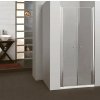 ARTTEC Dvojkrídlové sprchové dvere do niky SALOON 80 - 85 cm hroznové sklo PAN00888