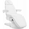 Azzurro Lux elektrické kozmetické kreslo s ohrevom 3m biele