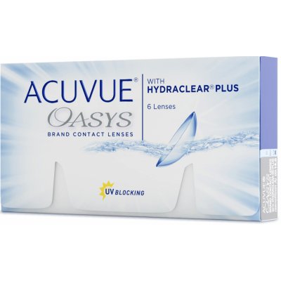 Johnson & Johnson Acuvue Oasys with Hydraclear Plus 6 šošoviek