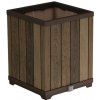 Květináč Keter Deco Square Tall walnut (261033)