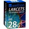 Wellion LANCETS 28G Lanceta sterilná 100 ks