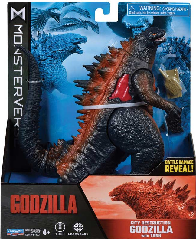 Playmates Toys Godzilla vs Kong Godzilla