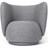 ferm Living Rico Main Line Flax navy melange sivé