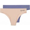Dámske funkčné nohavičky 2 Pack Kilpi Nelia-W Dark Blue/Pink XXL