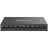 MERCUSYS switch MS110CP (8x100Mb/s, 2xGbE, 8xPoE+, 65W, fanless)