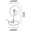 Wever & Ducré Lighting WEVER & DUCRÉ Zrkadlová stolová lampa 1.0 čierna/zlatá - 6301E8GB0