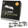 Derby Premium Blades 06160 - náhradné žiletky, polovičná čepeľ, 100 ks