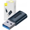 Baseus Ingenuity adaptér USB-A na USB-C OTG (modrý) ZJJQ000103