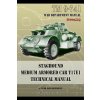 TM 9-741 Staghound Medium Armored Car T17E1 Technical Manual (War Department)(Brožovaná)