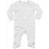 Babybugz Detský overal na spanie - Biela | 6-12 mesiacov