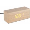 Balvi Stolové hodiny / budík Timber 27166, drevo