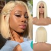 Svetlá blond mikádo parochňa Lola so sieťkou (lace front)