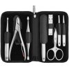 ZWILLING BT PREMIUM TWINOX Kožená sada na manikúru č.97103 čierna