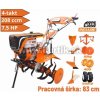 Ruris 732ACC 7322021ACC Robustný pomocník na efektívne a časovo úsporné využívanie obrábaných plôch do 1000 m2.